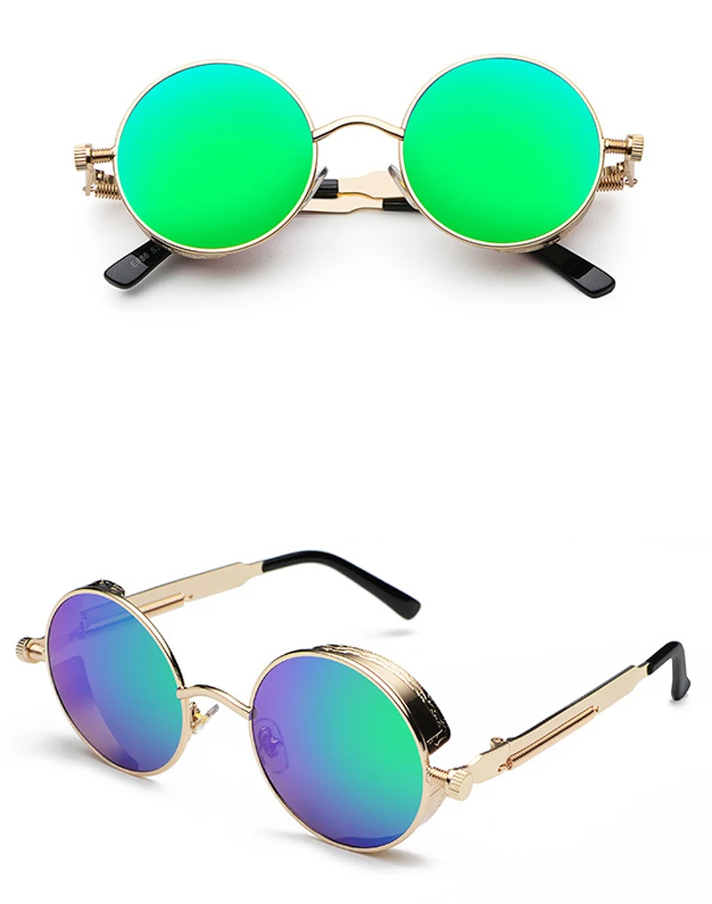 retro steampunk round sunglasses (3)