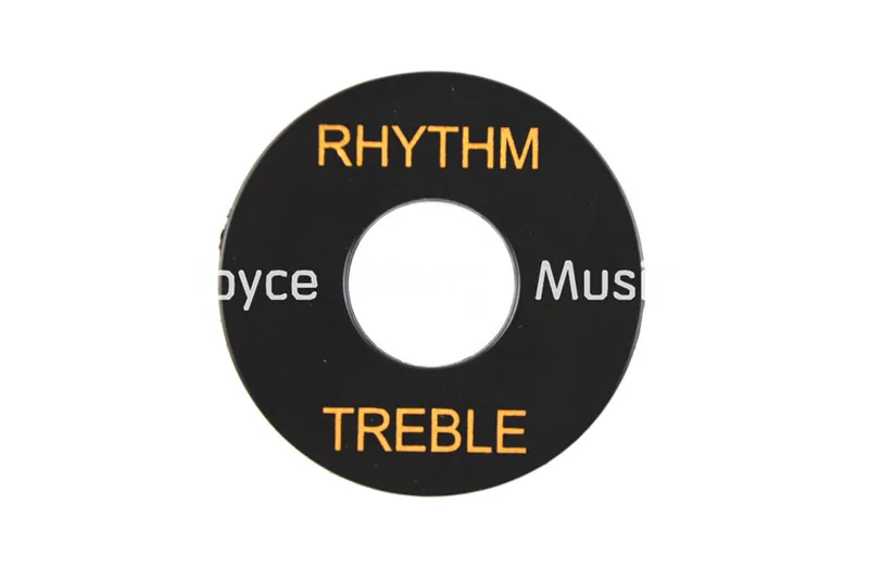 Niko 30 Pz Nero Carattere D'Oro Ritmo Treble 3 Way Toggle Switch Rotondo Pad Covers Per Lp/Sg Elettrica Chitarra All'Ingrosso