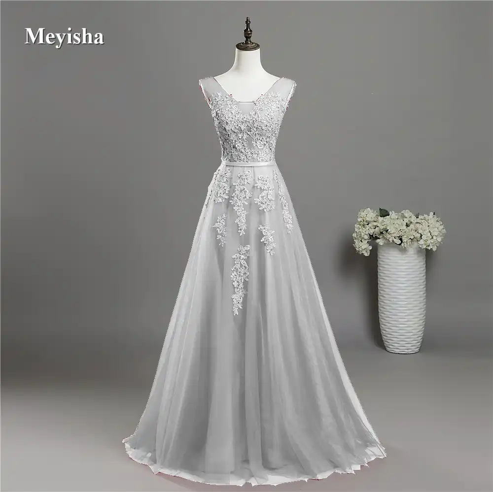 silver prom dresses 2018