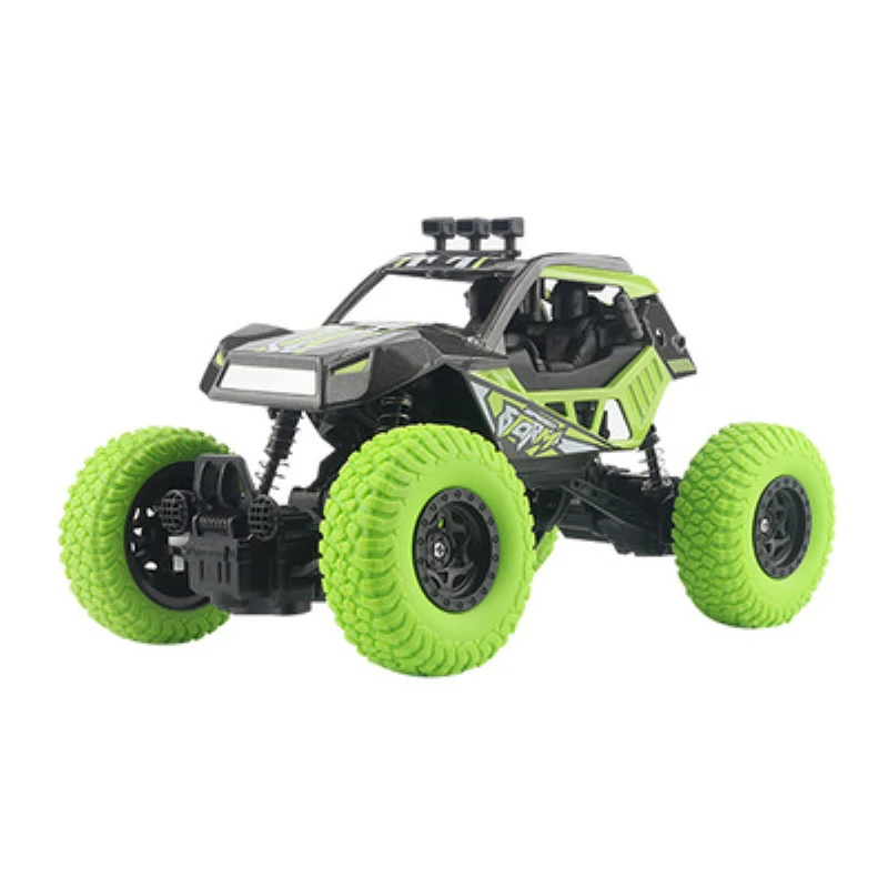 Скоростной гоночный автомобиль RC Monster 1:20 2,4G пульт дистанционного управления скалолазание ползунок внедорожный автомобиль модель все сплав Материал игрушка подарок - Цвет: Зеленый