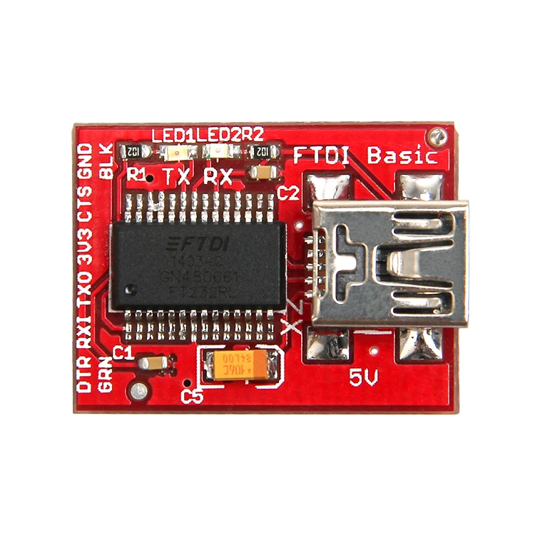 

FTDI Basic Breakout USB-TTL ASP 6 PIN For LilyPad Fio/Pro