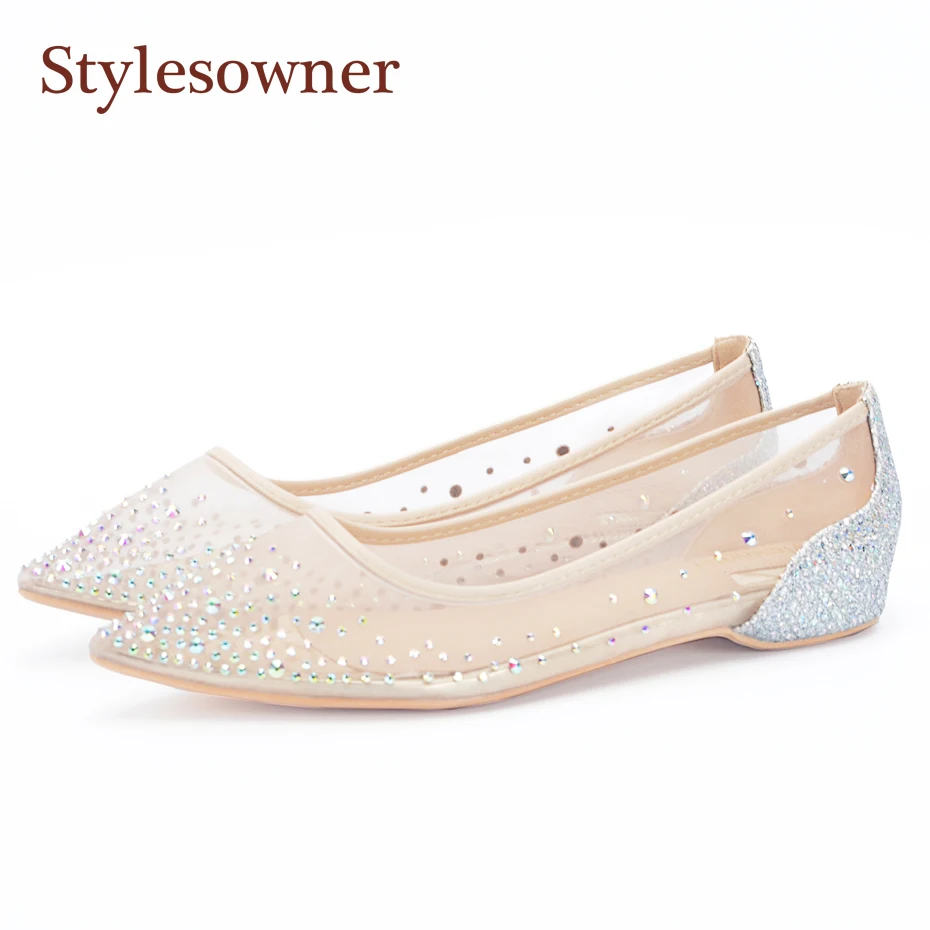 Женские туфли на плоской подошве с острым носком без застежки|women shoes slip|women slip onshoes