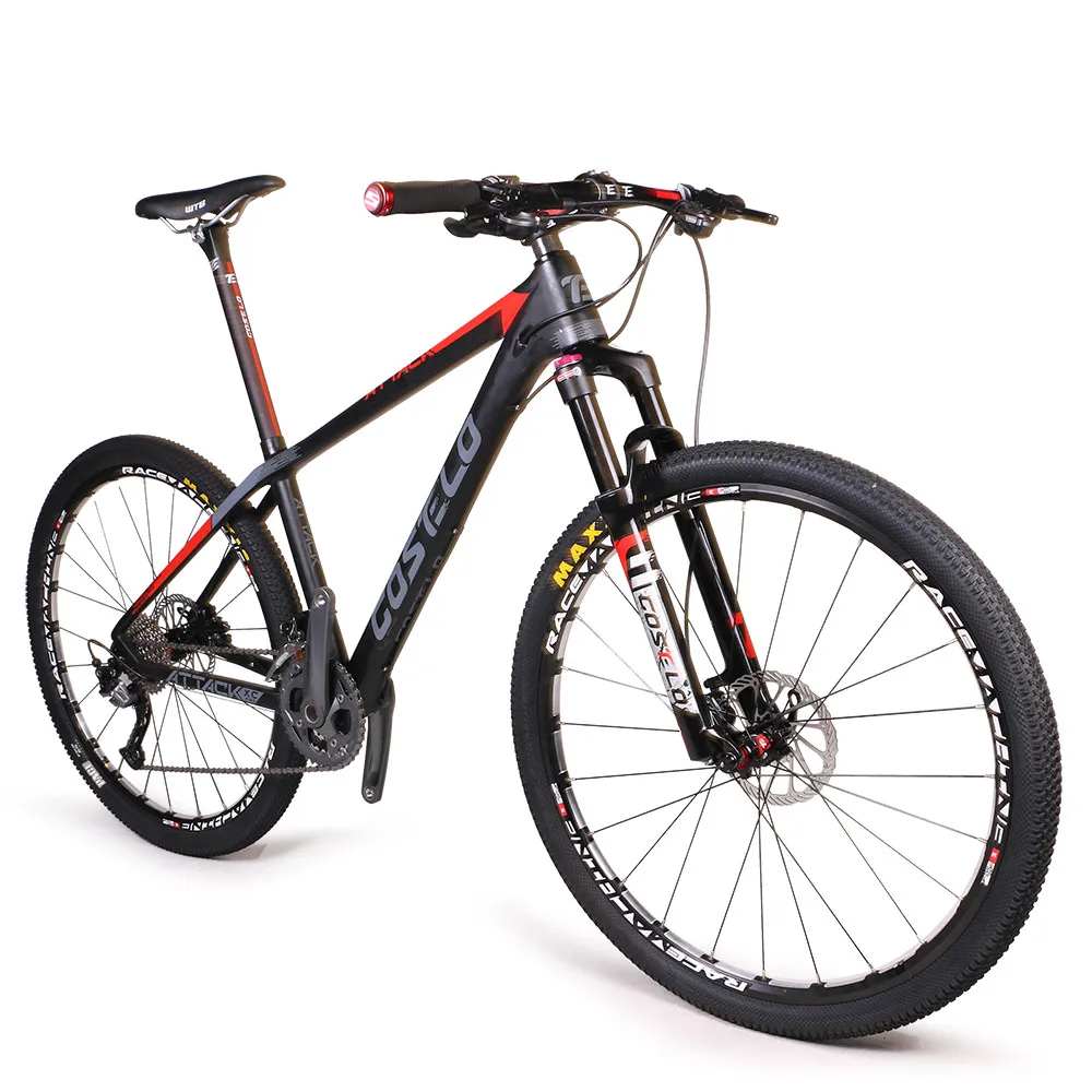 Cheap costelo ATTACK bicycle MTB Frame carbon Bicylce Mountain Bike Ultralight 27.5 MTB Frame original groups wheels saddle bar tire 9 Cheap costelo ATTACK bicycle MTB Frame carbon Bicylce Mountain Bike Ultralight 27.5 MTB Frame original groups wheels saddle bar tire 9