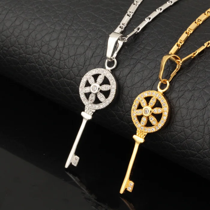 Buy Key Necklaces & Pendants For Women 50CM+5CM Yellow