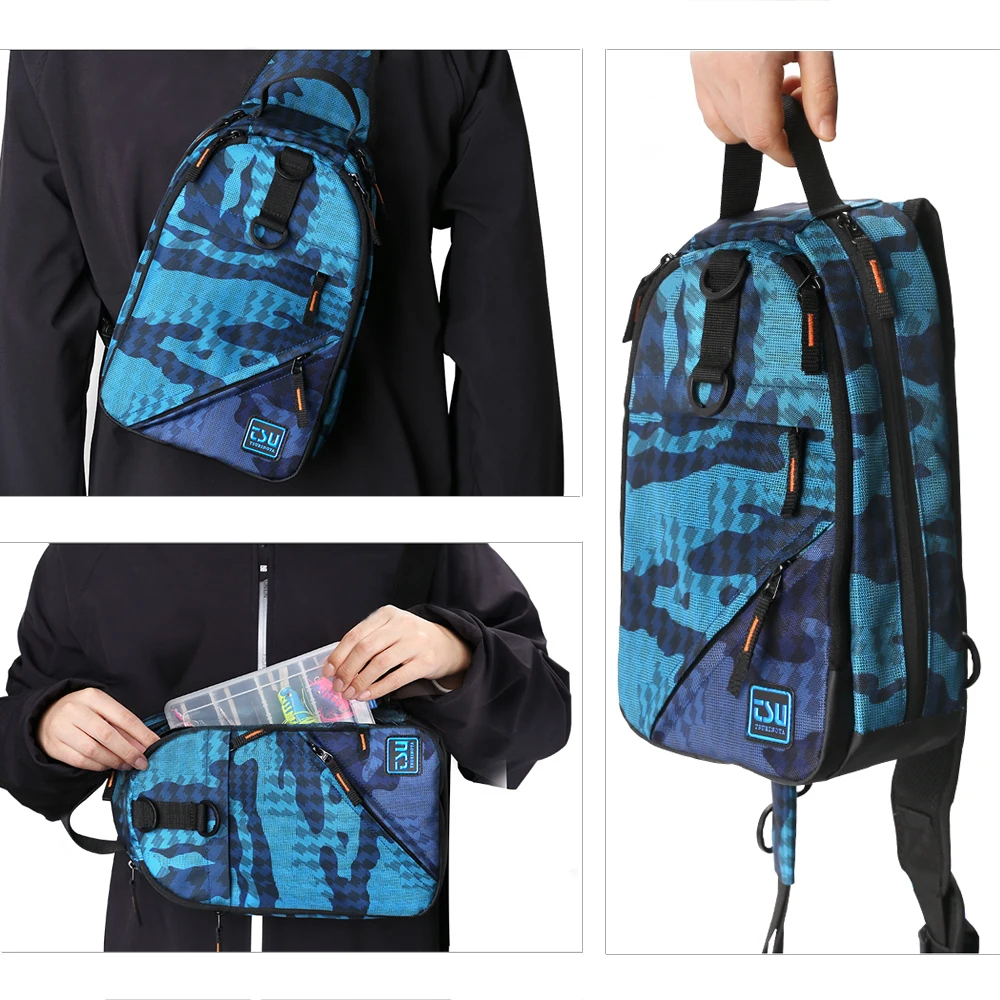 TSURINOYA Repelente de Água Ombro Sling Saco