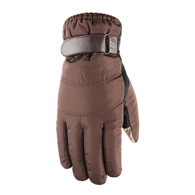 Зимние лыжные перчатки водонепроницаемые зимние теплые перчатки для сноуборда мужские и женские ветрозащитные перчатки для мотокросса