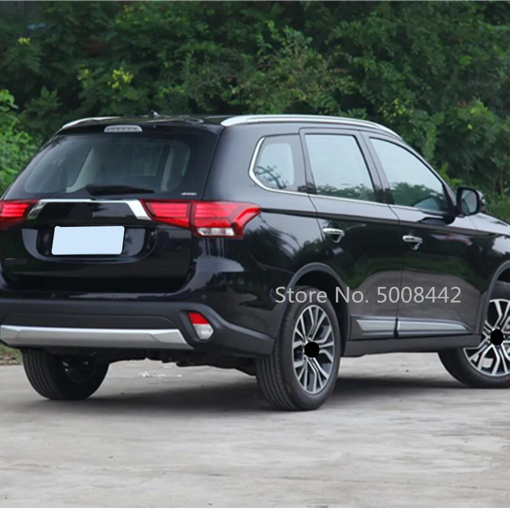 Для Mitsubishi Outlander 2016 2017 2018 2019 2020 передний противотуманный светильник лампа рамка