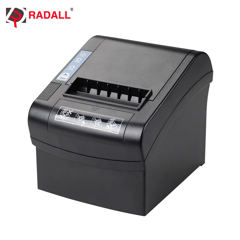 

260mm/sec High Speed 80mm Thermal Printer WIFI/LAN/Series/USB Receipt printer thermal for Kitchen POS system supermarket