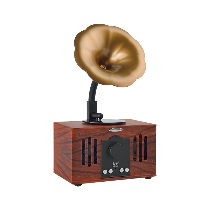 

Retro Trumpet Style Wireless Bluetooth Speaker Portable Handsfree TF Card USB/MP3 Player