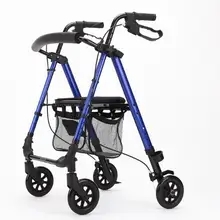 Переносная Тележка для покупок, Высококачественная тележка из алюминиево-магниевого сплава, тележка для покупок, четырехколесная тележка для пожилых людей