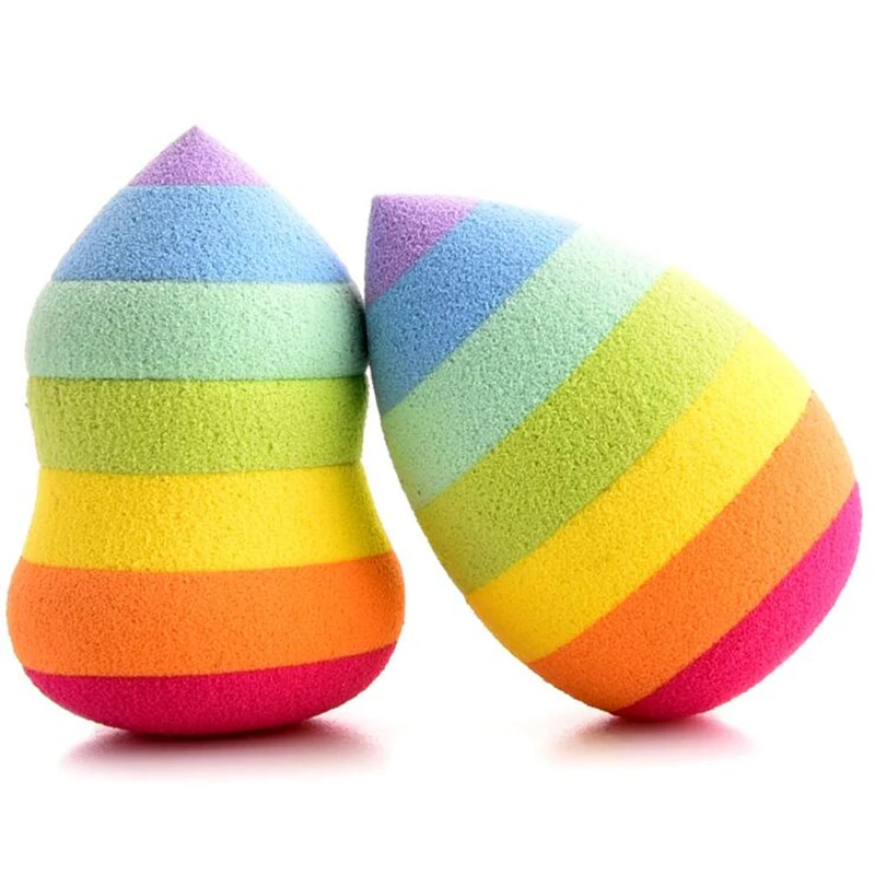 Новинка, 7 цветов, основа для макияжа, губка для макияжа, косметическая пудра, гладкая косметическая губка для макияжа, инструменты для красоты, подарки