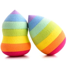 Новинка, 7 цветов, основа для макияжа, губка для макияжа, косметическая пудра, гладкая косметическая губка для макияжа, инструменты для красоты, подарки