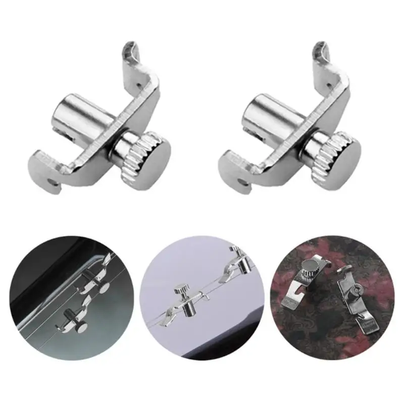 4pcs/set 17x12x 5mm Professional Precision Erhu Fine Tuner String Turning Adjustment Violin Parts & Accessories