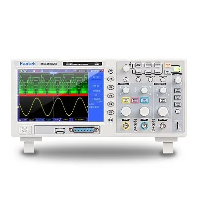 

Hantek MSO5202D LCD Digital Mixed Signal Oscilloscope USB Host 200MHz Bandwidth 1M Record Length