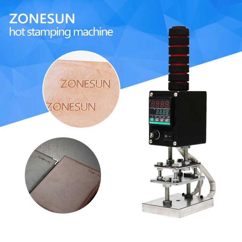 8*10cm 500W Handheld leather wood paper embossing tool, hot stamping