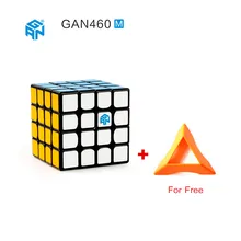 Магнитный Профессиональный Кубик Рубика GAN 460 м 4x4, магический куб 4x4x4 Gan 460 м, скоростные кубики, головоломка, профессиональные игрушки 4x4 для детей и взрослых