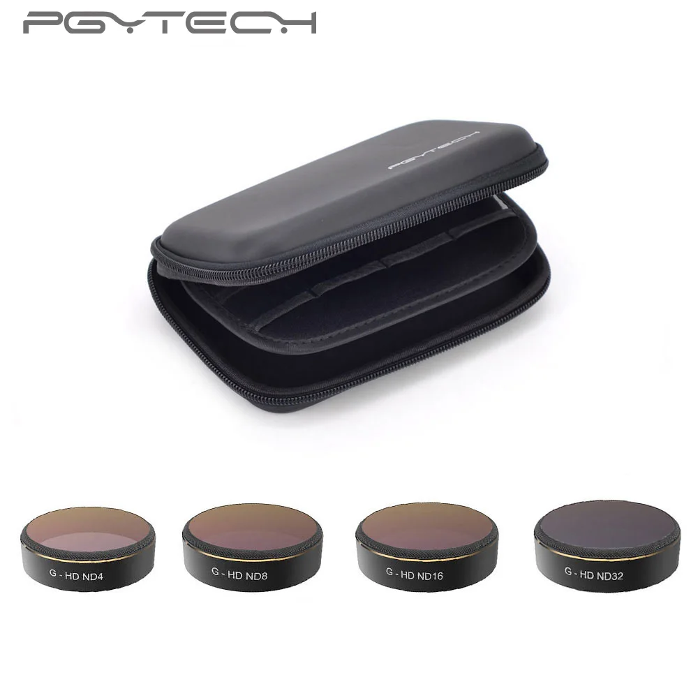 DJI Phantom 4 PRO Filter PGYTECH ND4/8/16/32 HD Lens Filters 4pcs ND set Accessories for Phantom 4 PRO Drone Quadcopter DJI Phantom 4 PRO Filter PGYTECH ND4/8/16/32 HD Lens Filters 4pcs ND set Accessories for Phantom 4 PRO Drone Quadcopter