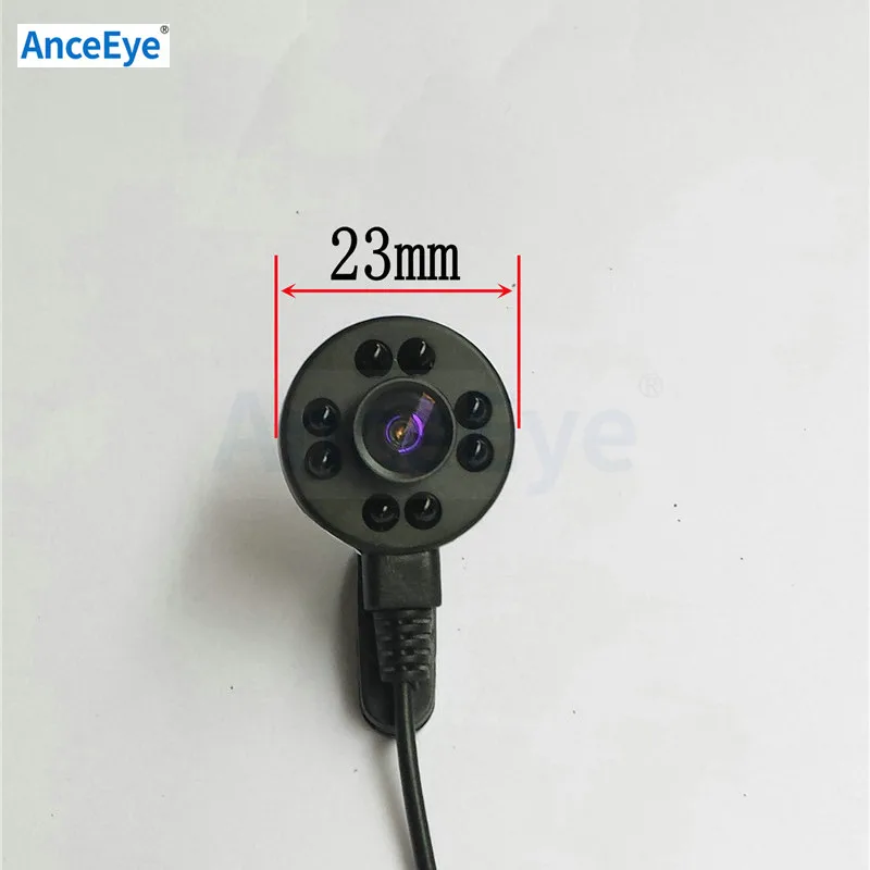 AnceEye Аудио Инфракрасный IR AHD camera 960 P Мини AHD цветная камера с аудио, ИК расстояние: 1-2 м, объектив: 1,8 мм, UTC Размер: 23 мм 4 в 1