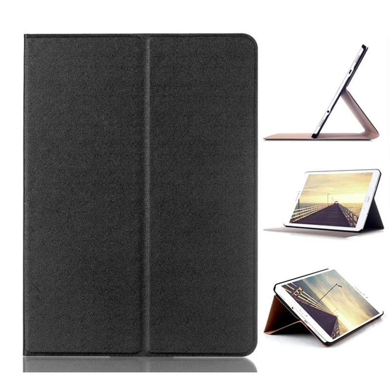 

For Samsung Galaxy Tab S2 9.7 Folding Smart Cover PU Leather Case for Samsung Galaxy Tab S2 9.7 T810 T813 T815 SM-T819+Film+Pen