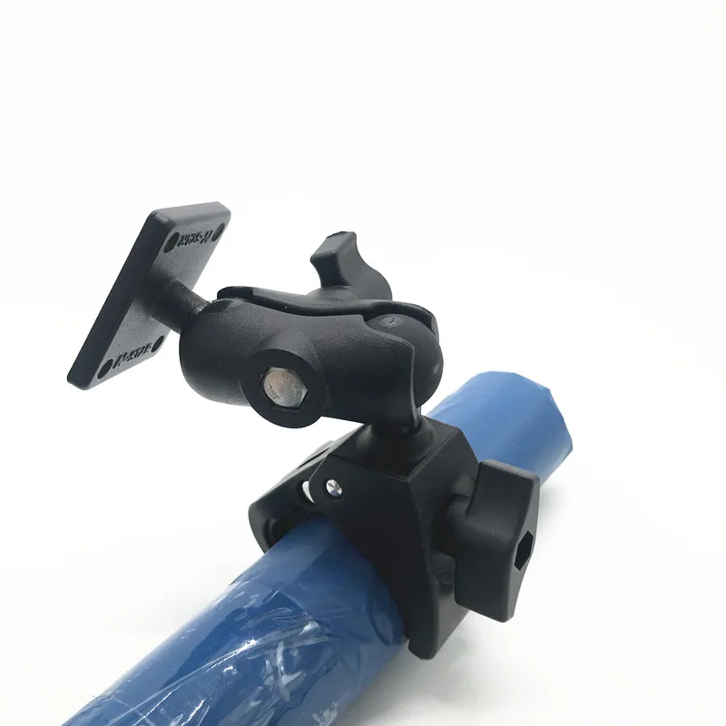 Mount com Soquete Braço e Redondo Adaptador de Base para Ram Resistente garra Duplo Ampères Mount Garmin - Image 4