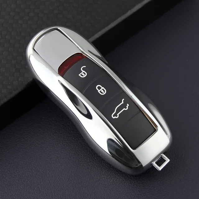 Key Case For Porsche Cayenne Panamera Macan Cayman Boxster Car