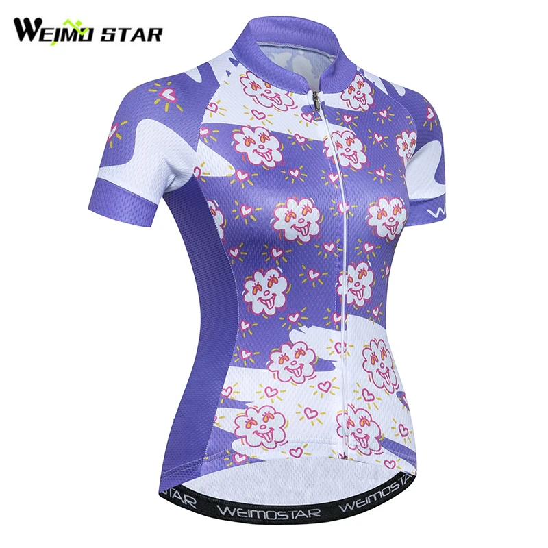Weimostar Женская велосипедная Джерси одежда из для гонок roupa ciclismo забавная