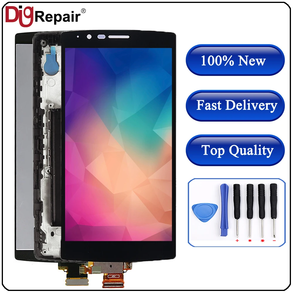 Black For LG G4 LCD H810 H811 H815 VS986 LS991 LCD Display Touch Screen ...