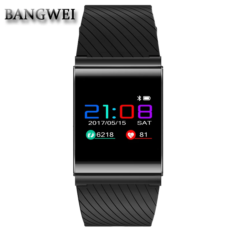 BANGWEI 2019 Новый смарт часы Для мужчин сердце скорость крови Давление кислородом