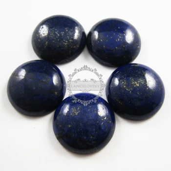 

12mm blue lapis lazuli round cabochon special jewelry findings supplies for ring,earrings 4110031_1
