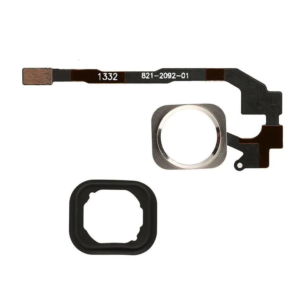 For iPhone 5S New Home Button Key Flex Cable Repair Part Replacement