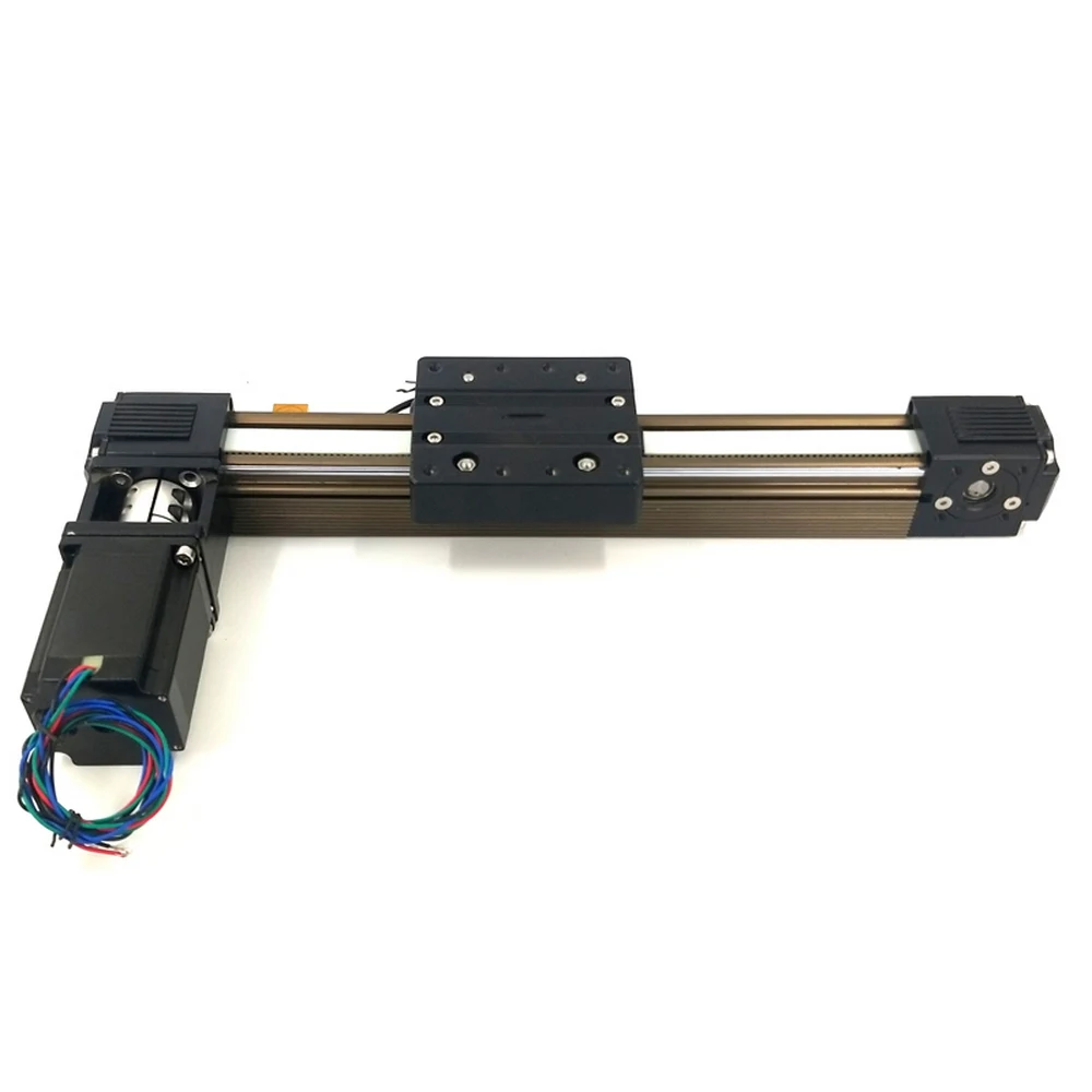 

cnc linear guide rail motion stage slide actuator module nema 23 stepper robotic arm kit rod router movement 45 synchronous belt