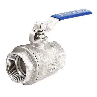 

1 1/4PT Female Full Port Rotary Level Stainless Steel 2 Piece Ball Valve