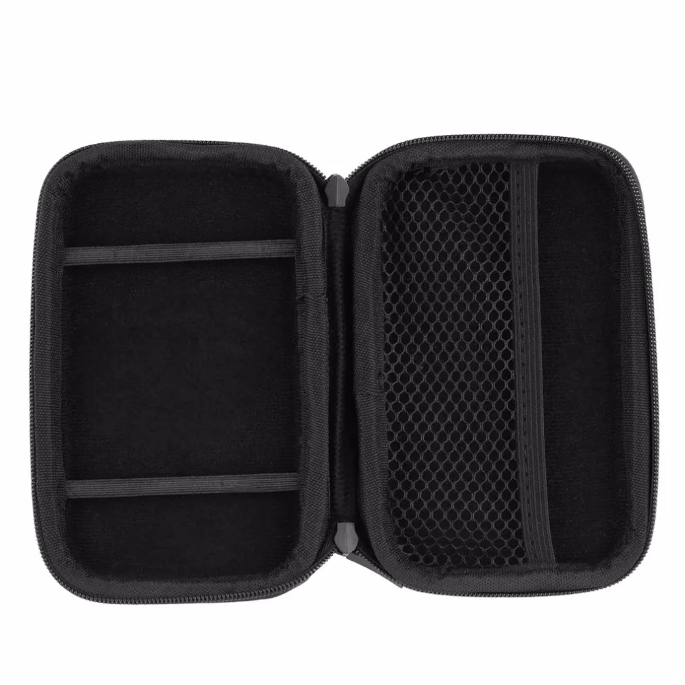 Hard Nylon Carry Bag Compartment Case Cover For 2.5'' HDD Hard Disk New Hard Disk Drive Protect Protector Bag Enclosure Case