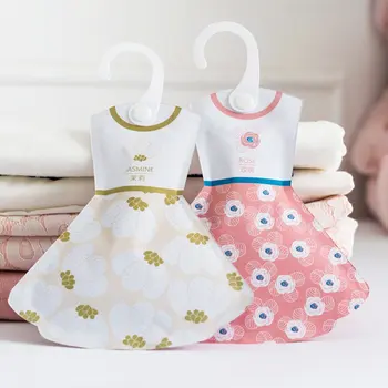 

5 types Creative Hook Style Incense Bag Wardrobe Princess Skirt Shape Sachet Anti-mildew Pest Control Aroma Fragrance Package