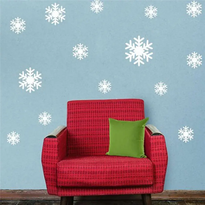 

Creative New Christmas Snowflake Window Sticker Winter Wall Stickers Kids Room Christmas Decorations For Home New Year Stickers
