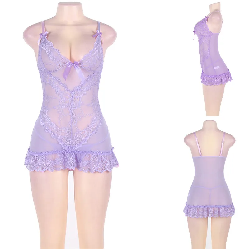 purple babydolls