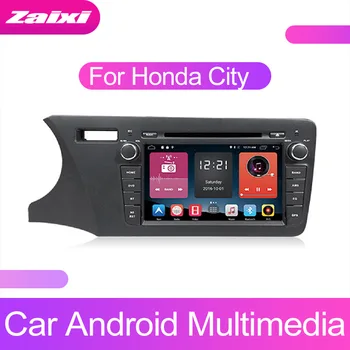 

ZaiXi Touch screen Android car Audio for Honda City 2014~2019 support GPS navi Ipod BT radio mic Media Navigation system
