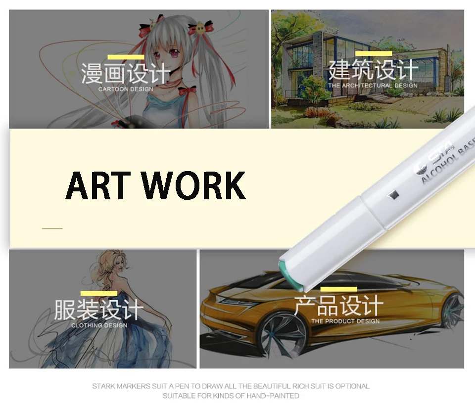 High Quality architecture markers