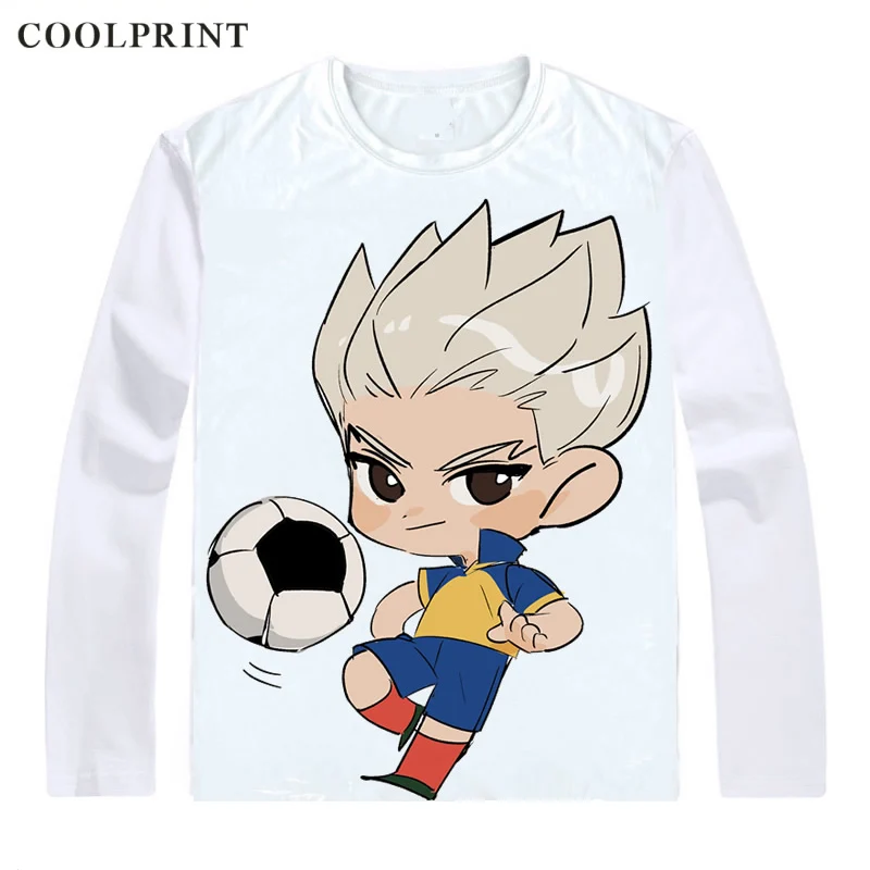Футболка Coolprint Gouenji Shuuya футболка Inazuma Raimon Eleven Япония Мужская Повседневная