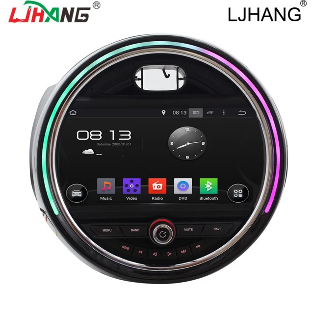 Lecteur Multimédia De Voiture Android Ljhang 1 Din Pour Bmw Mini