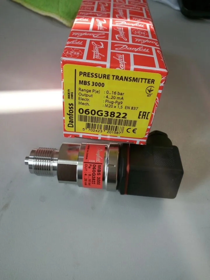 Danfoss pressure transmitter MBS3000 060G1107 0100bar pressure sensor