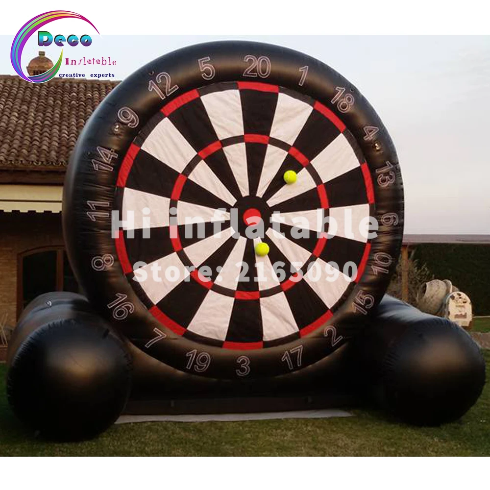 new giant soccer game inflatable football dart board for salein