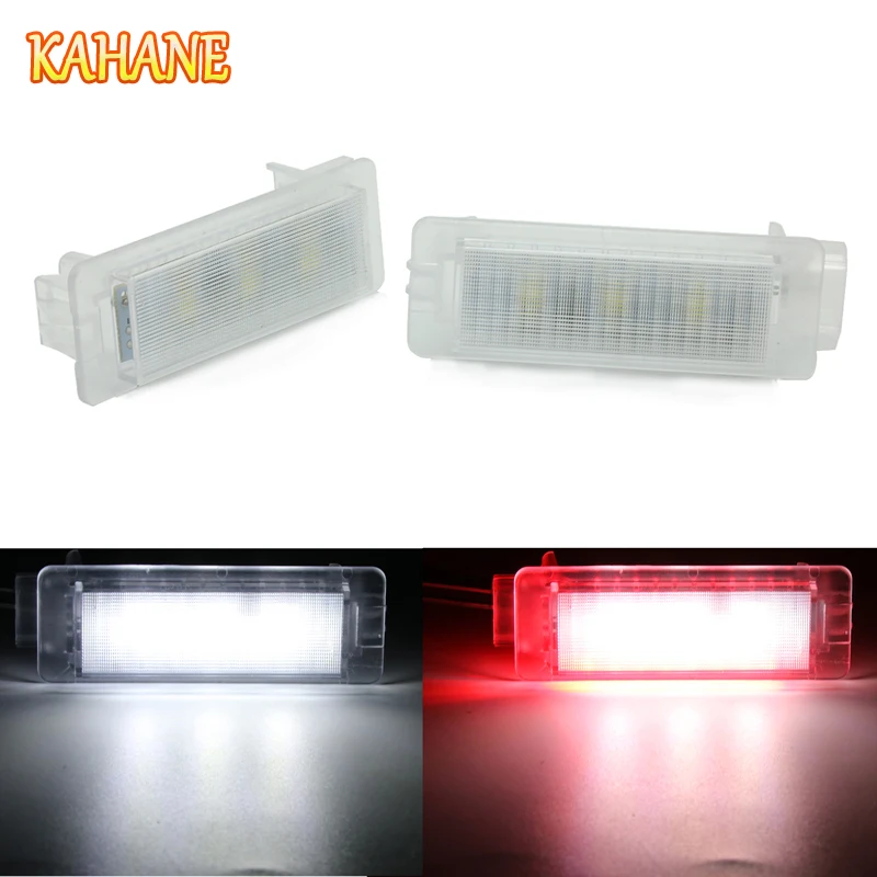 KAHANE 2x LED Car Door Warning Light Car Strobe Light FOR BMW E60 E61
