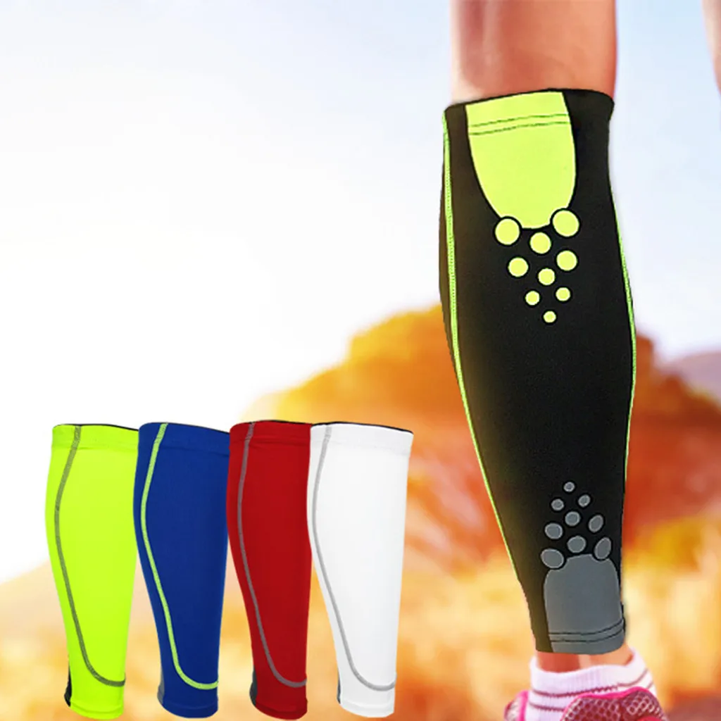 

Calf Compression Sleeve Leg Performance Support Shin Splint & Calf Pain Relief Leg Support Stretch Compression Below Knee 7.3