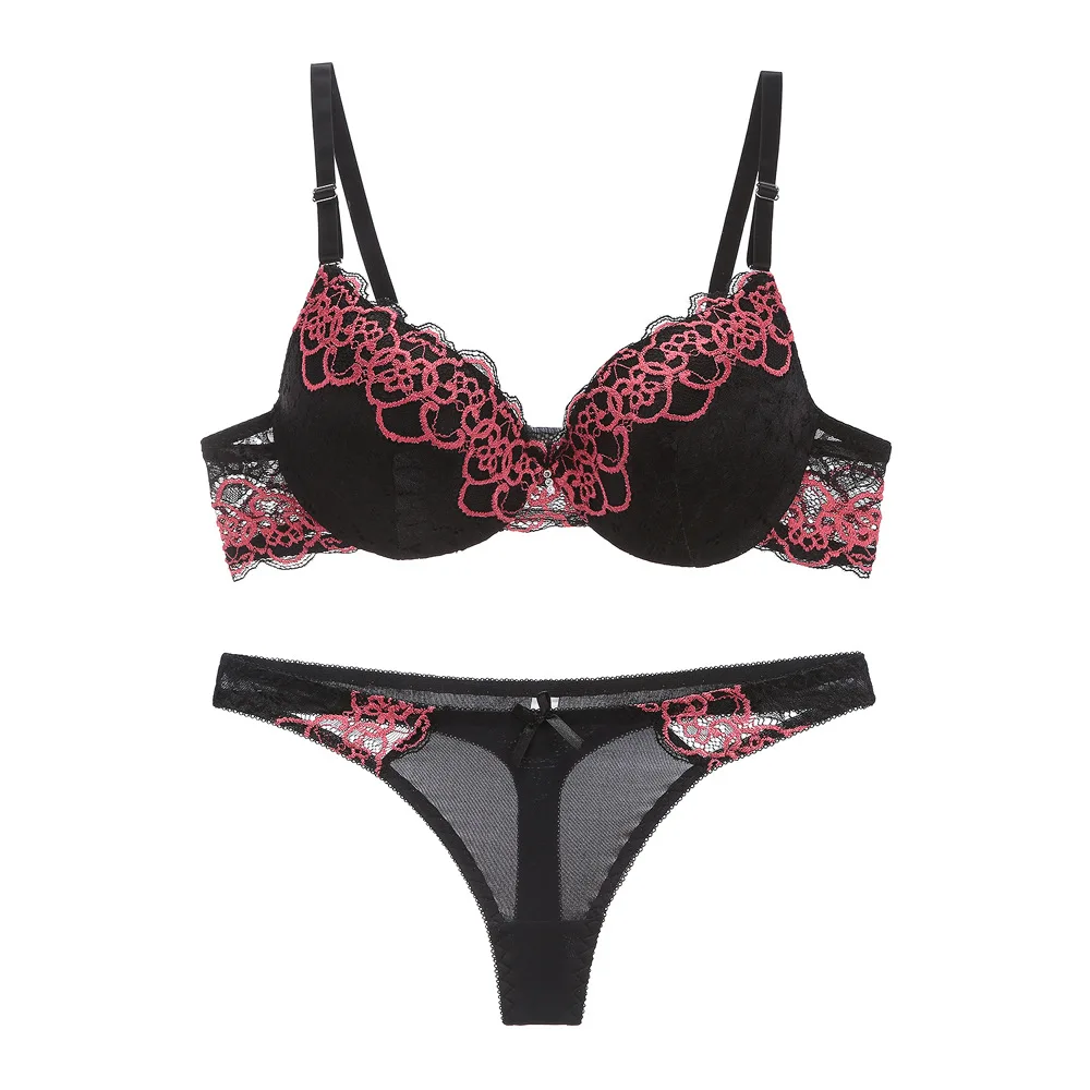 

Bra T-shirt Suit Euro-American Underwear Lace