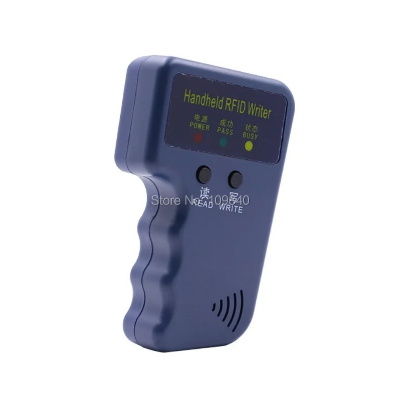

Handheld Duplicator of 125khz cards keyfob copier reader writer with Rewritable Cards EM4305/T5577 mini