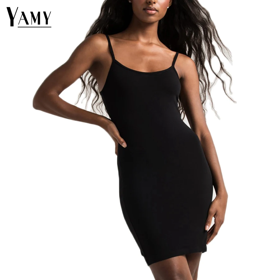 

Summer Sexy Cami party bodycon dresses women vintage white black sleeveless backless mini beach dress vestidos Christmas dress