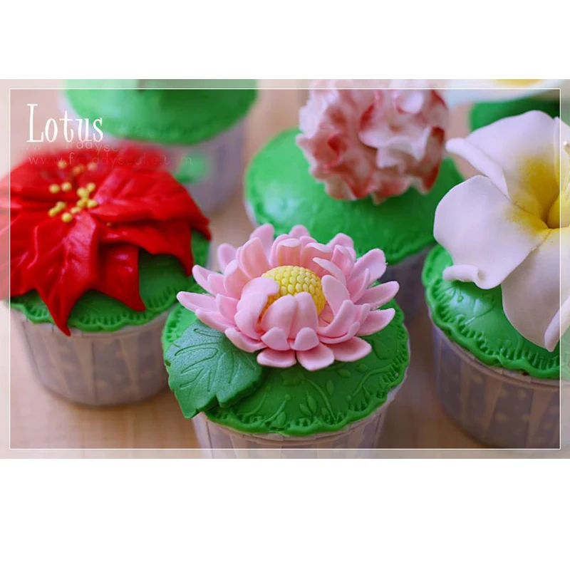Cp10 Buse En Acier Inoxydable Fleur De Lotus Buse De Bricolage Pointes De Decoration De Gateaux Cuisson Sugarcraft Aliexpress