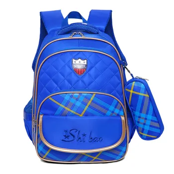 

Cute children schoolbag for boys and girls High quality nylon children orthopedic school bags Lightweight breathable