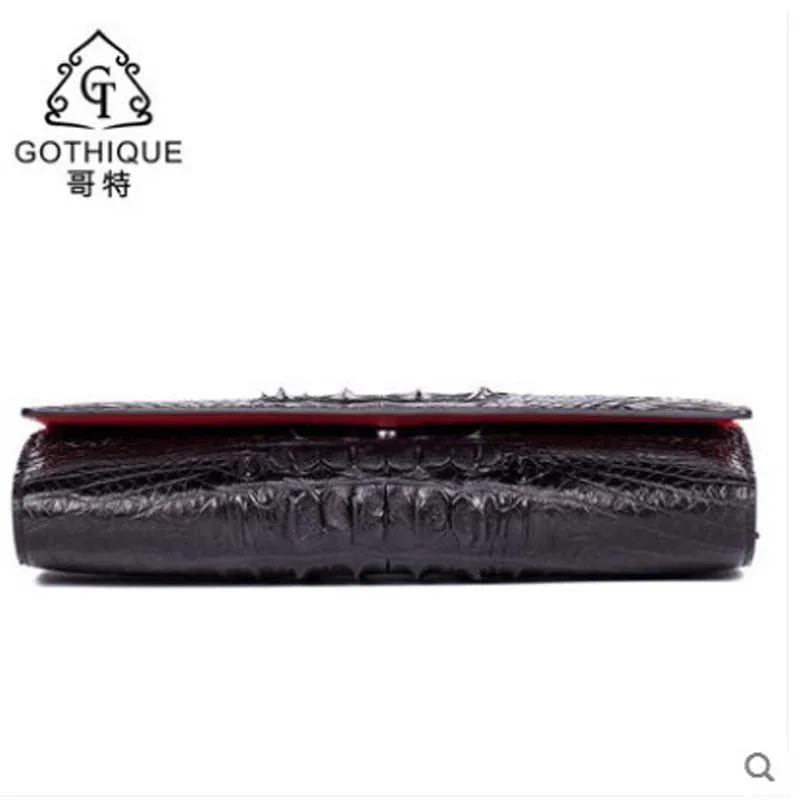 gete 2019 new Imported crocodile leather handbag female Thai leather dinner bag handbag Siam Crocodile purse lady Bag women